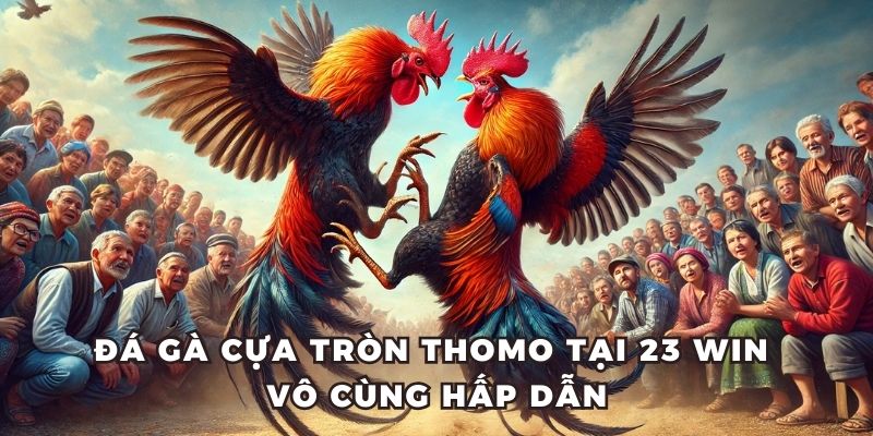 Nhà cái 23Win cung cấp nhiều trận đá gà cựa tròn hấp dẫn