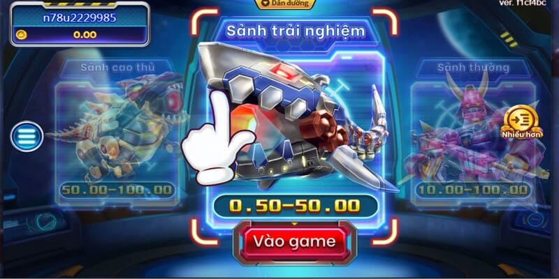 Giao diện của trò chơi đẹp mắt, bố cục khoa học