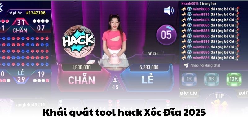 Khái quát tool hack Xóc Đĩa 2025