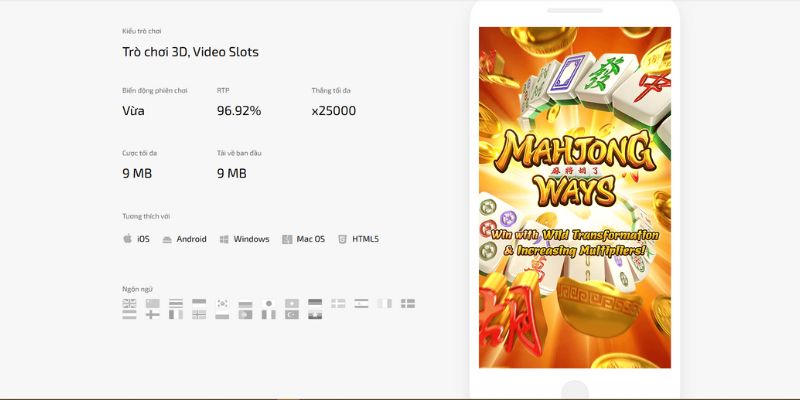 Nổ hũ Mạt Chược mang đến những trải nghiệm Slot thú vị
