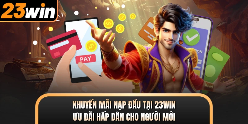Khuyến Mãi Nạp Đầu Tại 23WIN - Ưu Đãi Hấp Dẫn Cho Người Mới